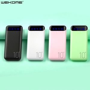 10000/20000mAh Power Bank Colorful Macaron Color 5V2.1A Portable USB Charger